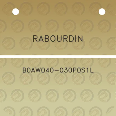 rabourdin-b0aw040-030p0s1l