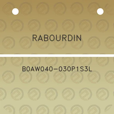 rabourdin-b0aw040-030p1s3l