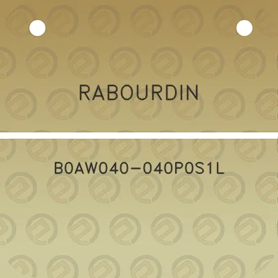 rabourdin-b0aw040-040p0s1l