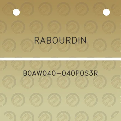 rabourdin-b0aw040-040p0s3r