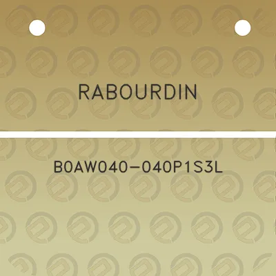 rabourdin-b0aw040-040p1s3l