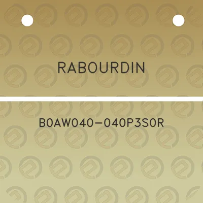 rabourdin-b0aw040-040p3s0r