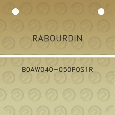 rabourdin-b0aw040-050p0s1r