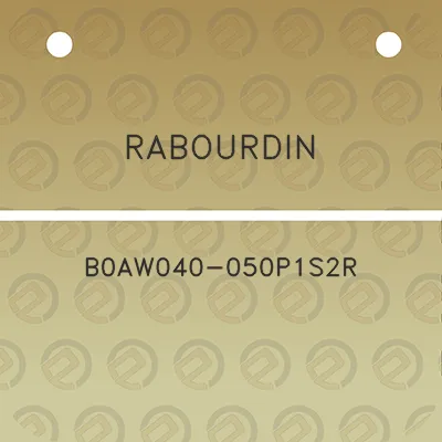 rabourdin-b0aw040-050p1s2r