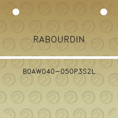 rabourdin-b0aw040-050p3s2l