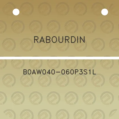 rabourdin-b0aw040-060p3s1l