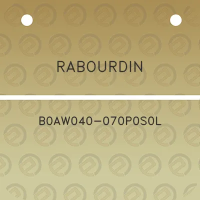 rabourdin-b0aw040-070p0s0l