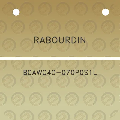 rabourdin-b0aw040-070p0s1l