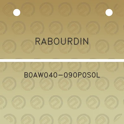 rabourdin-b0aw040-090p0s0l