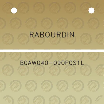 rabourdin-b0aw040-090p0s1l