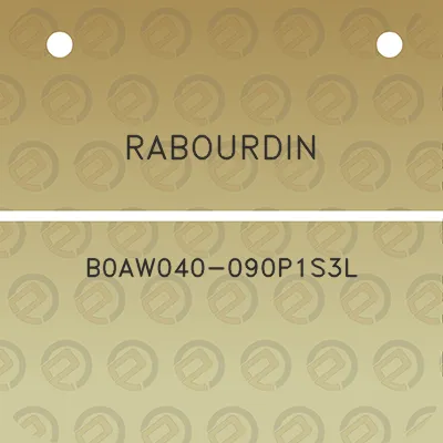 rabourdin-b0aw040-090p1s3l