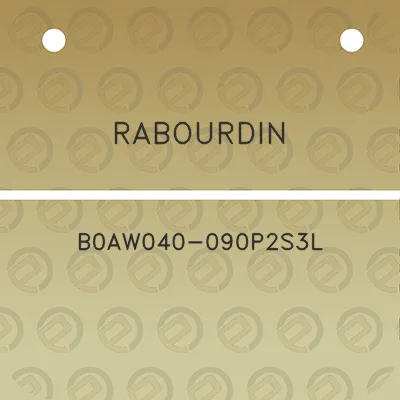 rabourdin-b0aw040-090p2s3l