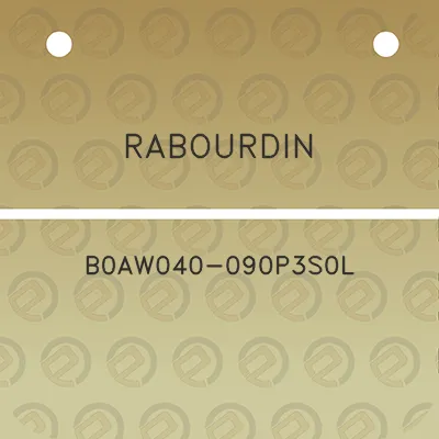 rabourdin-b0aw040-090p3s0l