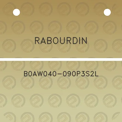 rabourdin-b0aw040-090p3s2l