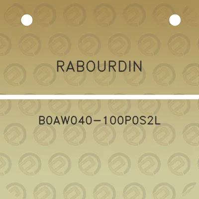 rabourdin-b0aw040-100p0s2l