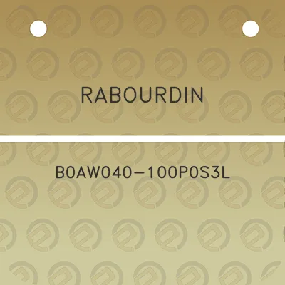 rabourdin-b0aw040-100p0s3l