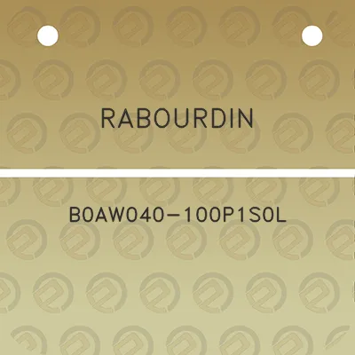 rabourdin-b0aw040-100p1s0l