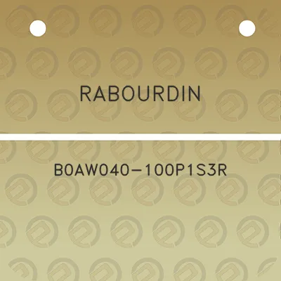 rabourdin-b0aw040-100p1s3r