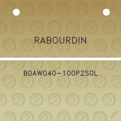 rabourdin-b0aw040-100p2s0l