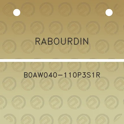 rabourdin-b0aw040-110p3s1r