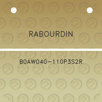 rabourdin-b0aw040-110p3s2r