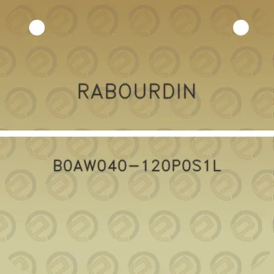 rabourdin-b0aw040-120p0s1l