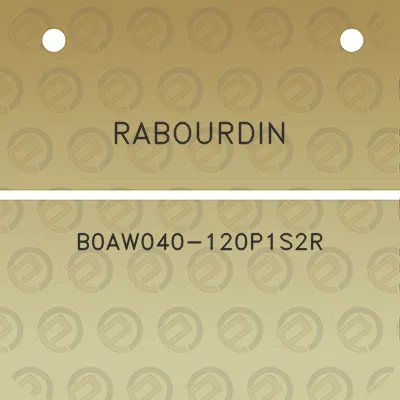 rabourdin-b0aw040-120p1s2r