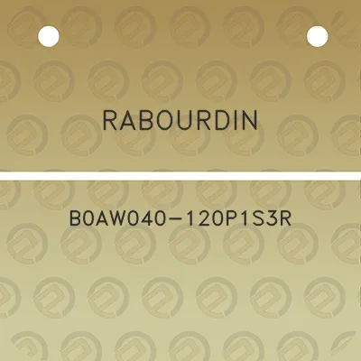 rabourdin-b0aw040-120p1s3r