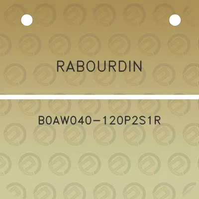 rabourdin-b0aw040-120p2s1r