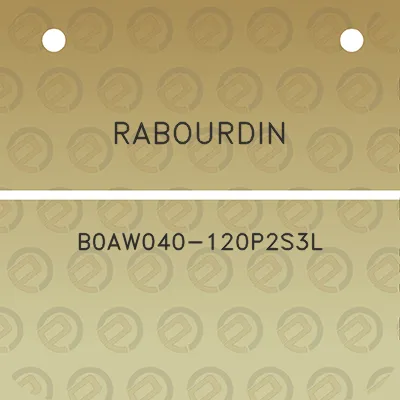 rabourdin-b0aw040-120p2s3l