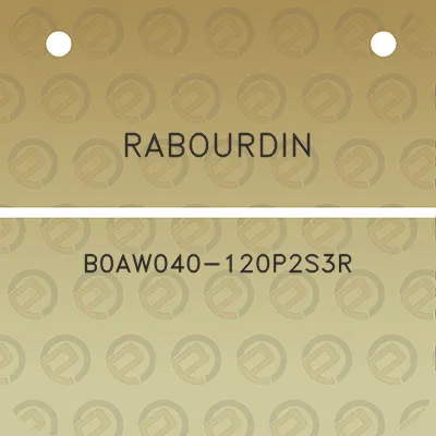 rabourdin-b0aw040-120p2s3r