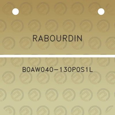 rabourdin-b0aw040-130p0s1l