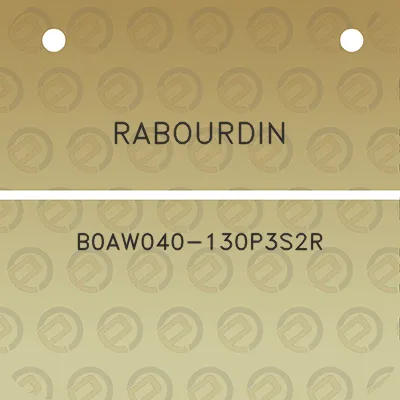 rabourdin-b0aw040-130p3s2r