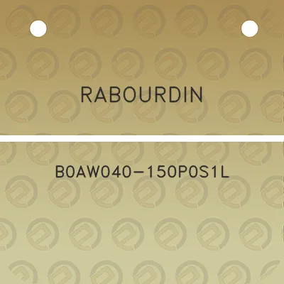 rabourdin-b0aw040-150p0s1l