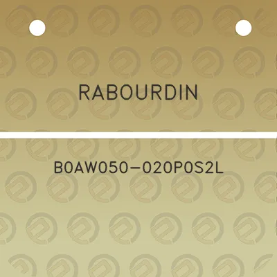 rabourdin-b0aw050-020p0s2l