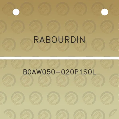 rabourdin-b0aw050-020p1s0l