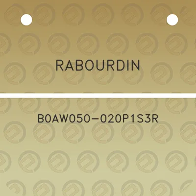 rabourdin-b0aw050-020p1s3r