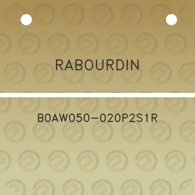 rabourdin-b0aw050-020p2s1r