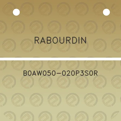 rabourdin-b0aw050-020p3s0r