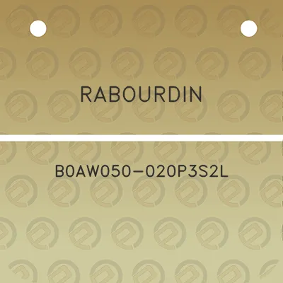 rabourdin-b0aw050-020p3s2l