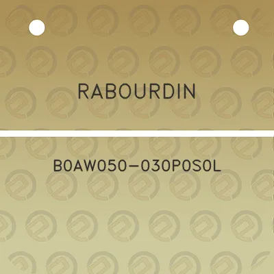 rabourdin-b0aw050-030p0s0l