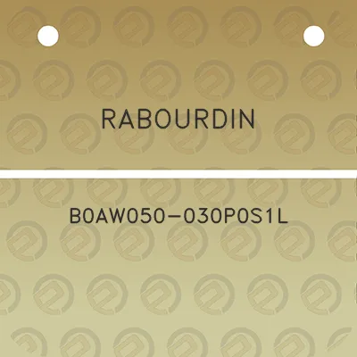 rabourdin-b0aw050-030p0s1l