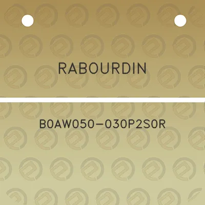 rabourdin-b0aw050-030p2s0r