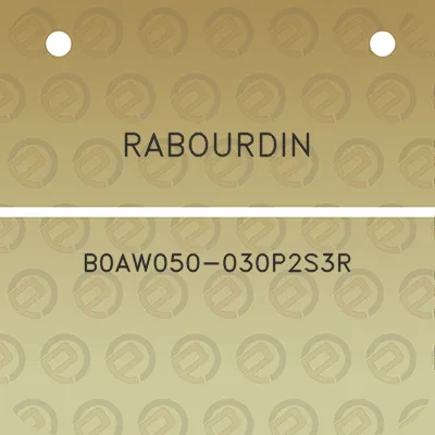 rabourdin-b0aw050-030p2s3r