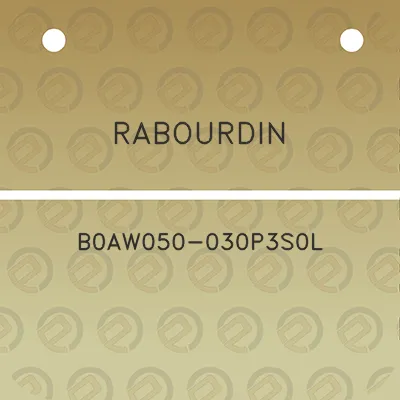 rabourdin-b0aw050-030p3s0l