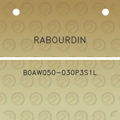 rabourdin-b0aw050-030p3s1l