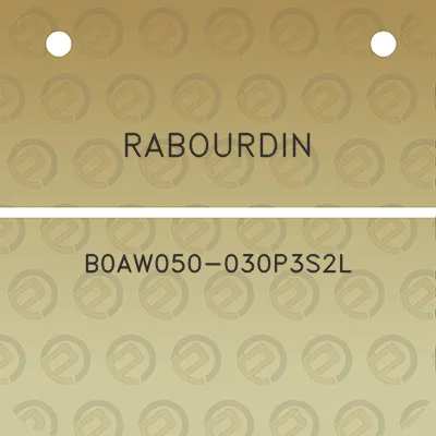 rabourdin-b0aw050-030p3s2l