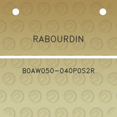 rabourdin-b0aw050-040p0s2r