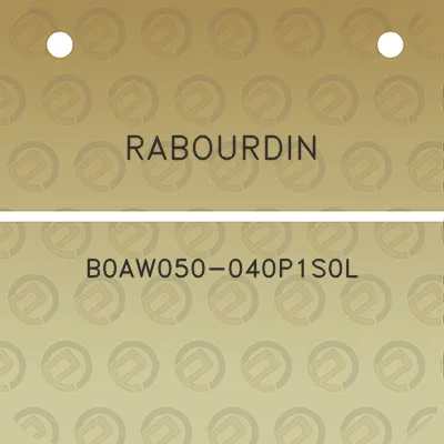 rabourdin-b0aw050-040p1s0l