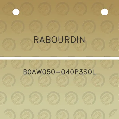 rabourdin-b0aw050-040p3s0l